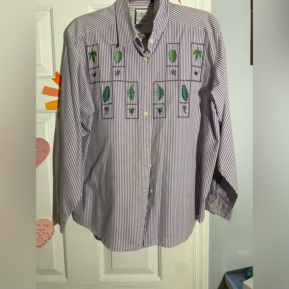 Koret Womens Blouse, Granola Girl, size XL,